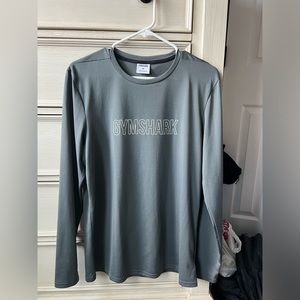 Men’s Gymshark long sleeve athletic top.
